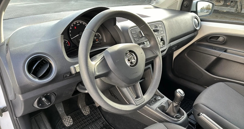 Skoda Citigo cena 34000 przebieg: 89440, rok produkcji 2018 z Dąbie małe 277